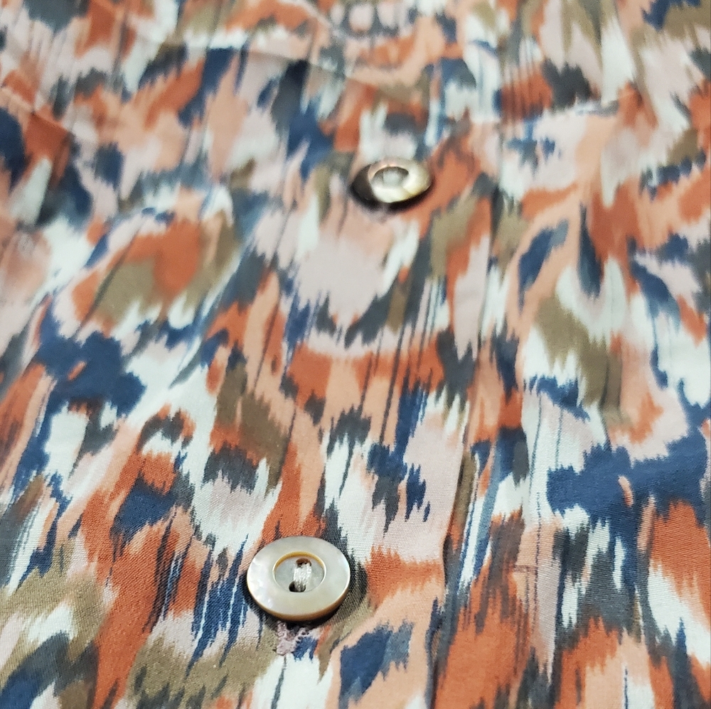 Sundance Peasant Boho Silk Top - Picture 2 of 5